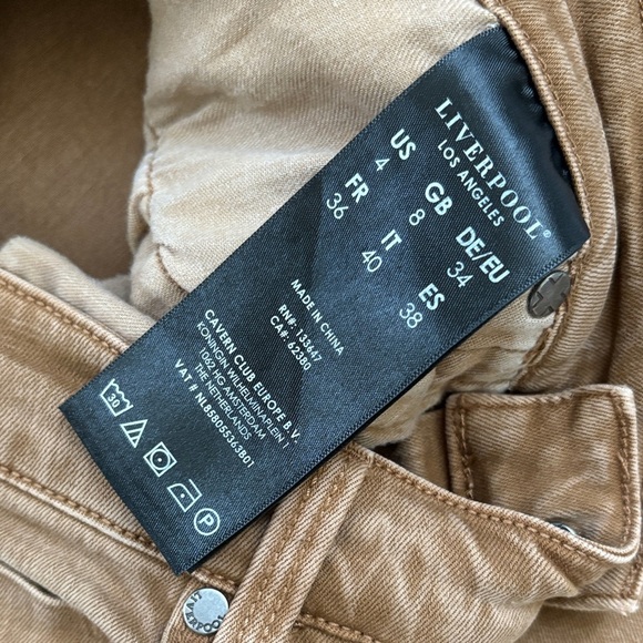 Liverpool Women's Brown Bay Ankle Skinny Jeans - Picture 5 of 11
